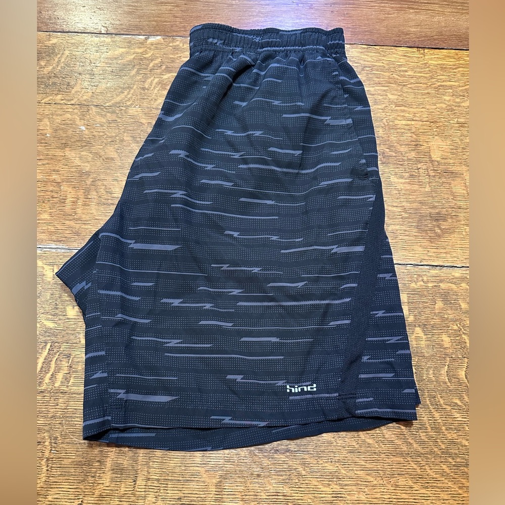 Hind men’s running shorts sz large‎ black